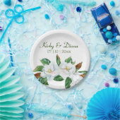 Magnolia Bouquet Wedding Paper Bord (Feest)