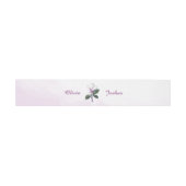 Magnolia bruiloft uitnodiging buik bands uitnodigingen wikkel (Vlak)