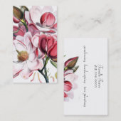 Magnolia Carte de visite (Devant / Derrière)
