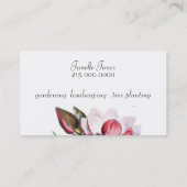 Magnolia Carte de visite (Dos)