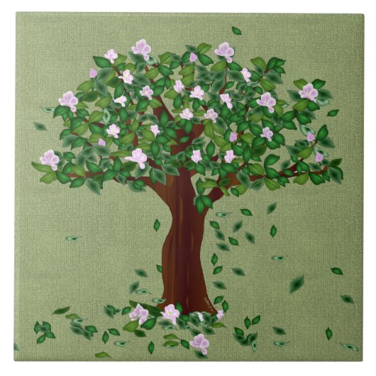 Magnolia Ceramic Photo Tegel Tegeltje (Voorkant)