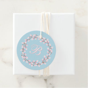 Magnolia Collectie Spun Sugar Blue Background Bedankjes Labels