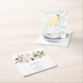 Magnolia Cotton Wedding Onderzetters (Insitu)