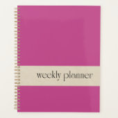 Magnolia cover Weekplanner Planner (Voorkant)