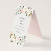 Magnolia Deel de Liefde Tafel Teken Kaart (Voorkant)