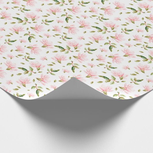 Magnolia Delicacy: A Romantic Dream Cadeaupapier (Hoek)