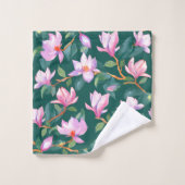 Magnolia en fleurs (Gant de toilette)