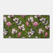 Magnolia en floraison et oiseau de tireur 2 (Recto)