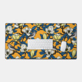 Magnolia en floraison et oiseau de tireur 3 (Clavier et souris)