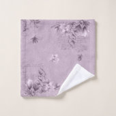 Magnolia & Ephemera elementen in één distelkleur Bad Handdoek (Wasdoekje)
