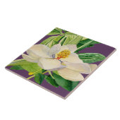 Magnolia Floral Decorative Kitchen Art Tile Design Tegeltje (Zijkant)
