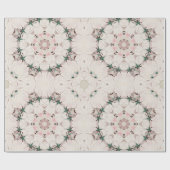  Magnolia Floral Ephemera Pattern Cadeaupapier (Vlak)