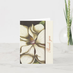 Magnolia Floral Hartelijk dank Bedankkaart