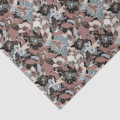 Magnolia Floral Pattern Tissuepapier (Detail)