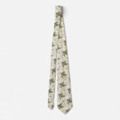 Magnolia Floral Stropdas (Achterkant)