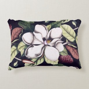 Magnolia Flower Accent Kussen