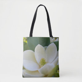 Magnolia Flower Blossom Canvas tas Gift for her