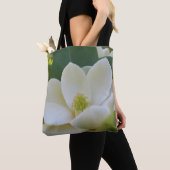 Magnolia Flower Blossom Canvas tas Gift for her (Dichtbij)
