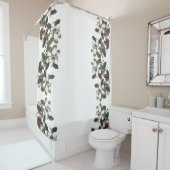  Magnolia Flower Blossom Curtain Douchegordijn (In situ)