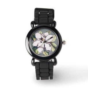 Magnolia Flower Horloge