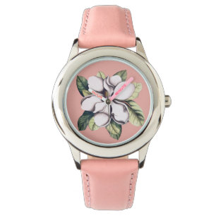 Magnolia Flower Horloge
