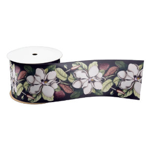 Magnolia Flower Pattern Lint
