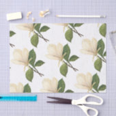 Magnolia Flower Pattern Tissuepapier (Craft)
