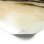 Magnolia Flower Stylish fotografie Foto Afdruk (Hoek)