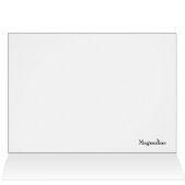 Magnolia Flower Trio on Black (Binnen Horizontaal (Boven))