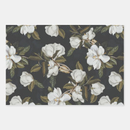 Magnolia Flower Wrapping Paper