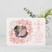 Magnolia Frame Photo Invitation (Debout devant)