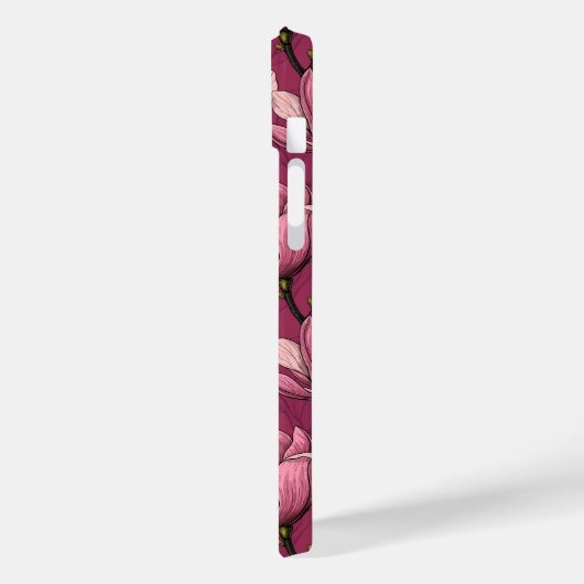 Magnolia garden Hoesje-Mate iPhone case (Achterkant / Links)