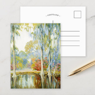 Magnolia Gardens   Alfred Hutty Briefkaart