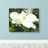 Magnolia Grandiflora Canvas Print (Insitu (Houten vloer))