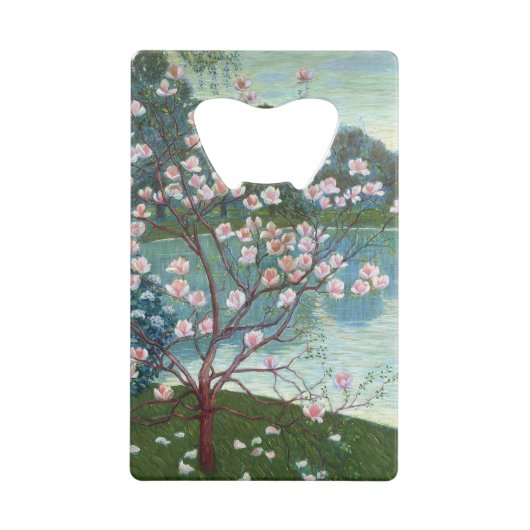 Magnolia (huile sur la toile) (Devant)