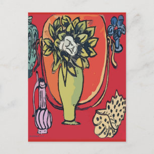 Magnolia in Vase, na Matisse Briefkaart