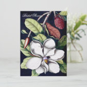 Magnolia - Invitation de douche nuptiale (Debout devant)