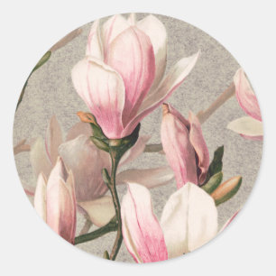 Magnolia - L. Prang & Co Ronde Sticker