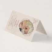 Magnolia Line Art  Kaart (Voorkant)