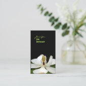 Magnolia, macro carte de visite photographique (Debout devant)