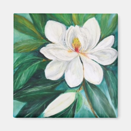 Magnolia magneet (Voorkant)