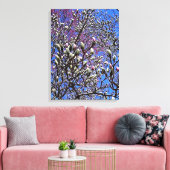 Magnolia, Mass of Buds Canvas Afdruk (Insitu (Woonkamer))