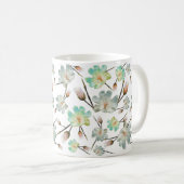 Magnolia Motif Classic Mug (Devant droit)