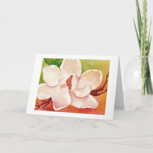 Magnolia Notecard Bedankkaart (Voorkant)