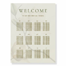 Magnolia Oriental 12 Table Seating Chart Mousse