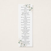 Magnolia Photo Memorial Signet de poèmes funéraire (Dos)