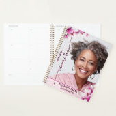 Magnolia Pink Floral Business (Devant avec enveloppe)