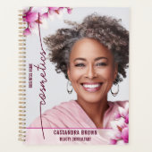 Magnolia Pink Floral Business (Devant)