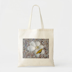 Magnolia Print, Waarde Poster Papier (Halfglans) Tote Bag