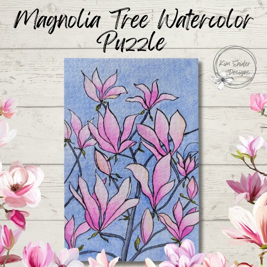 Magnolia Puzzle Legpuzzel